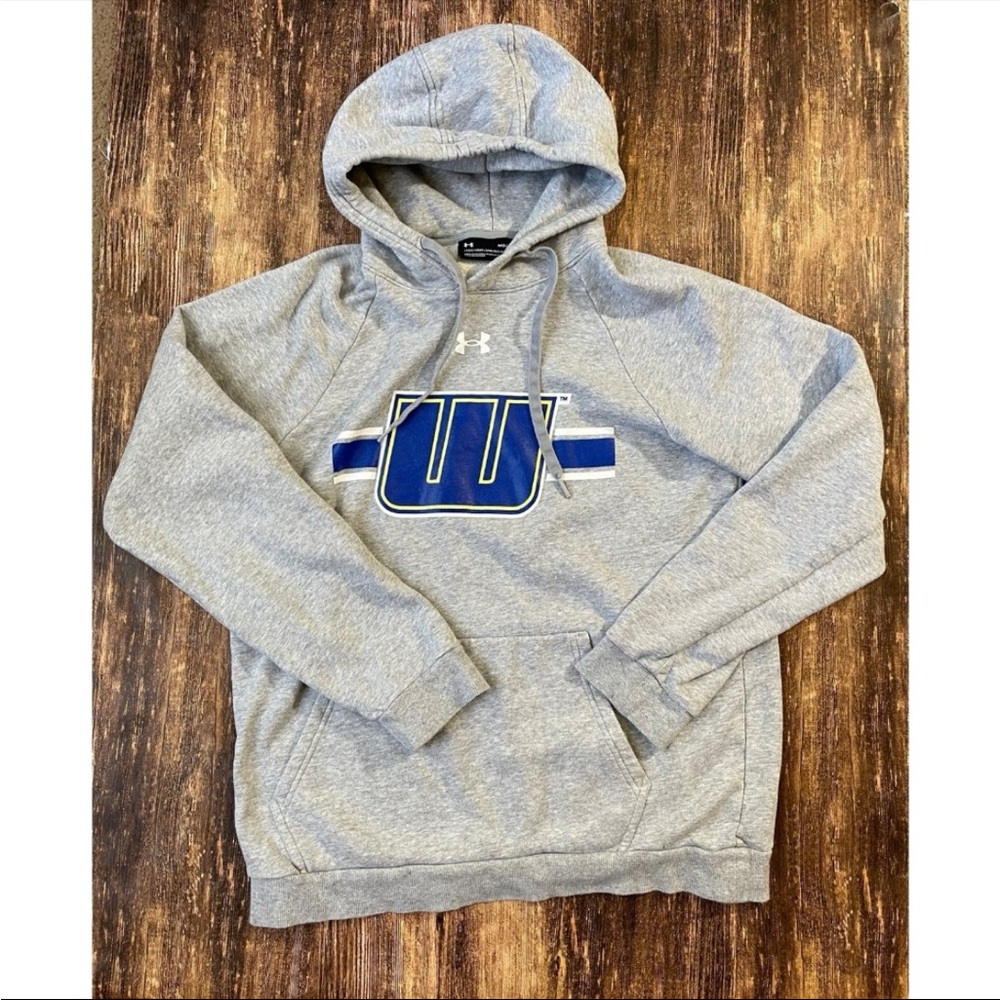 Worcester state University Under Armour Gray Hoodie & woo state shirt for Men